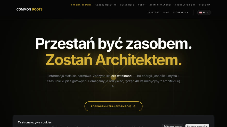 Zrzut: Common Roots — architekci witalności